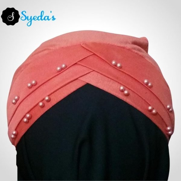 Fancy Color Pearls Underscarf Hijab Cap - Image 9